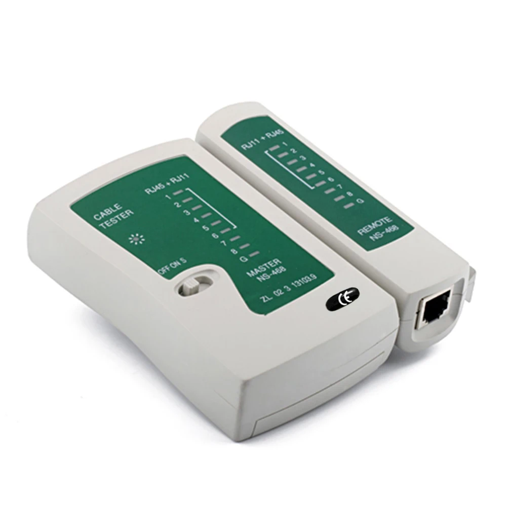 Professional Network Cable Tester Cable Tester for RJ11 RJ45 LAN Cable Detector Tester Networking Tool Test Tools
Professional Network Cable Tester Cable Tester for RJ11 RJ45 LAN Cable Detector Tester Networking Tool Test Tools