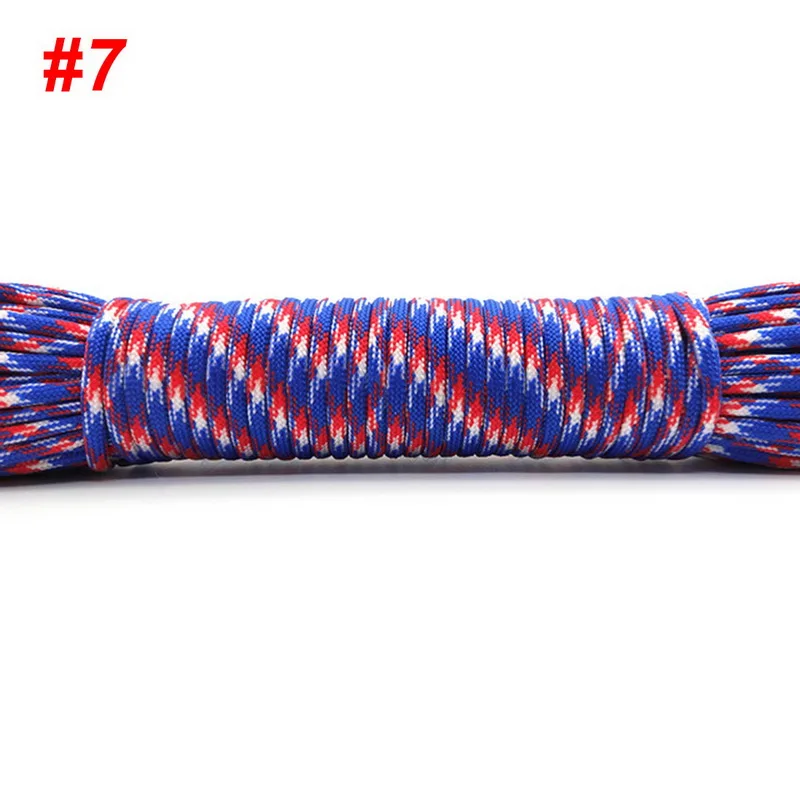 Dia.4mm 9 Stand Cores Paracord For Survival Parachute Cord Lanyard Camping Climbing Camping Rope Hiking Clothesline
Dia.4mm 9 Stand Cores Paracord For Survival Parachute Cord Lanyard Camping Climbing Camping Rope Hiking Clothesline