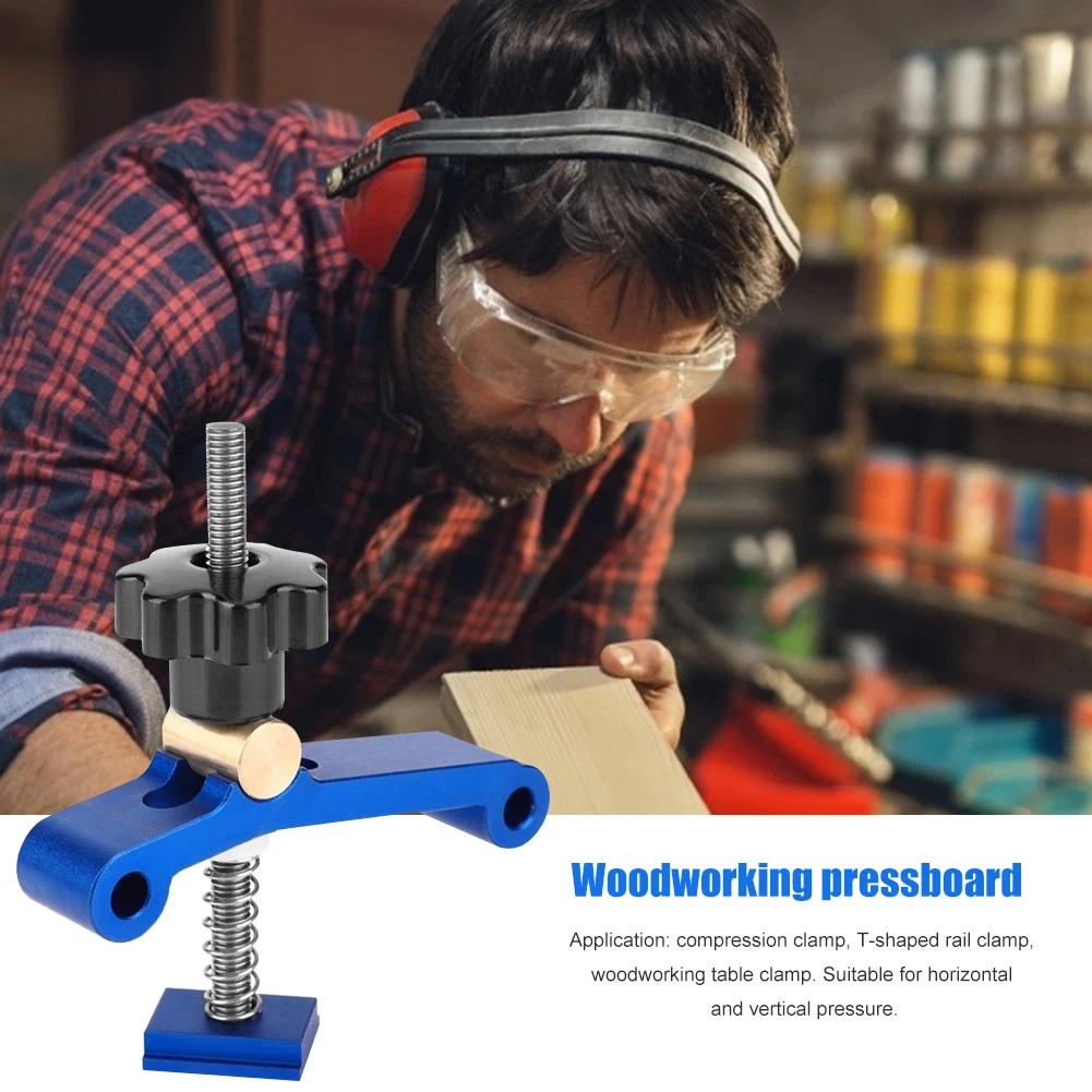 T-Track Platen Miter Clamps Strong Toughness Wooden Track Clamping Chute Blocks Portable for Woodworking Table
T-Track Platen Miter Clamps Strong Toughness Wooden Track Clamping Chute Blocks Portable for Woodworking Table