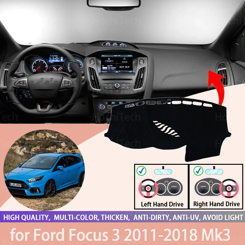 For Ford Focus 3 2011-2018 Mk3 Anti-Slip Dashboard Cover Protective Pad Car Accessories Sunshade Carpet
For Ford Focus 3 2011-2018 Mk3 Anti-Slip Dashboard Cover Protective Pad Car Accessories Sunshade Carpet