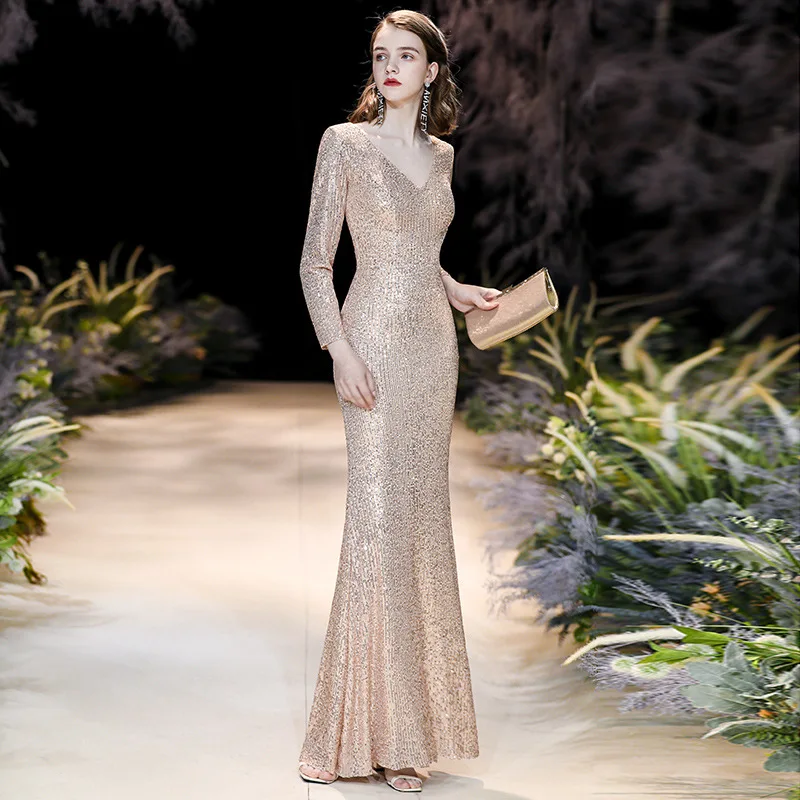 Wedding Party Women Floor Length Dress V-Neck Mermaid Gowns Elegant Banquet Long Qipao Female Slim Prom Cheongsam Vestido XS-3XL
Wedding Party Women Floor Length Dress V-Neck Mermaid Gowns Elegant Banquet Long Qipao Female Slim Prom Cheongsam Vestido XS-3XL