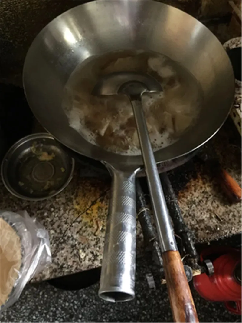 1.6mm thick stainless steel handle frying pan Chinese Iron Wok Handmade Wok Pan Non stick Gas Cooker Cookware round bottom wok
1.6mm thick stainless steel handle frying pan Chinese Iron Wok Handmade Wok Pan Non stick Gas Cooker Cookware round bottom wok