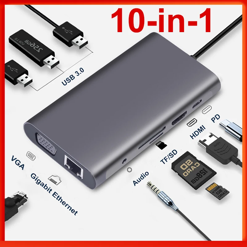 Новый продукт 3,0 3 2,0 10 портов Hdmi-совместимый Micro Ethernet C Usb разветвитель концентратор
Новый продукт 3,0 3 2,0 10 портов Hdmi-совместимый Micro Ethernet C Usb разветвитель концентратор