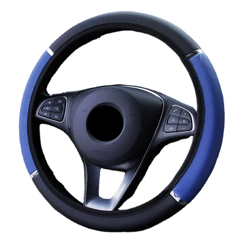 38CM Car Steering Wheel Cover Auto Steering Wheel Braid on The Steering Wheel Cover Case Universal Car Accessories
38CM Car Steering Wheel Cover Auto Steering Wheel Braid on The Steering Wheel Cover Case Universal Car Accessories
