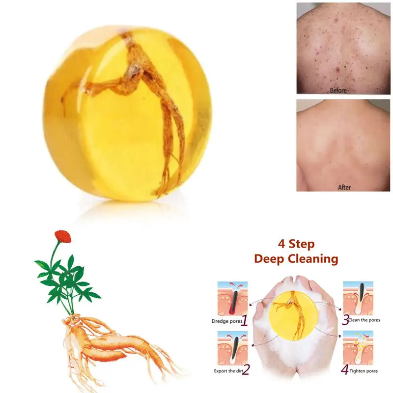 100g Ginseng Soap Moistening Natural Anti-acne Whitening Soap Skin Face Whitening Hand Made Soap Chinese Bath Body Care
100g Ginseng Soap Moistening Natural Anti-acne Whitening Soap Skin Face Whitening Hand Made Soap Chinese Bath Body Care