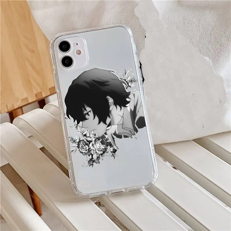 Japan anime bungou stray dogs Dazai Osamu Phone Case Transparent for iPhone 11 12 mini pro XS MAX 8 7 6 6S Plus X 5S SE 2020 XR
Japan anime bungou stray dogs Dazai Osamu Phone Case Transparent for iPhone 11 12 mini pro XS MAX 8 7 6 6S Plus X 5S SE 2020 XR