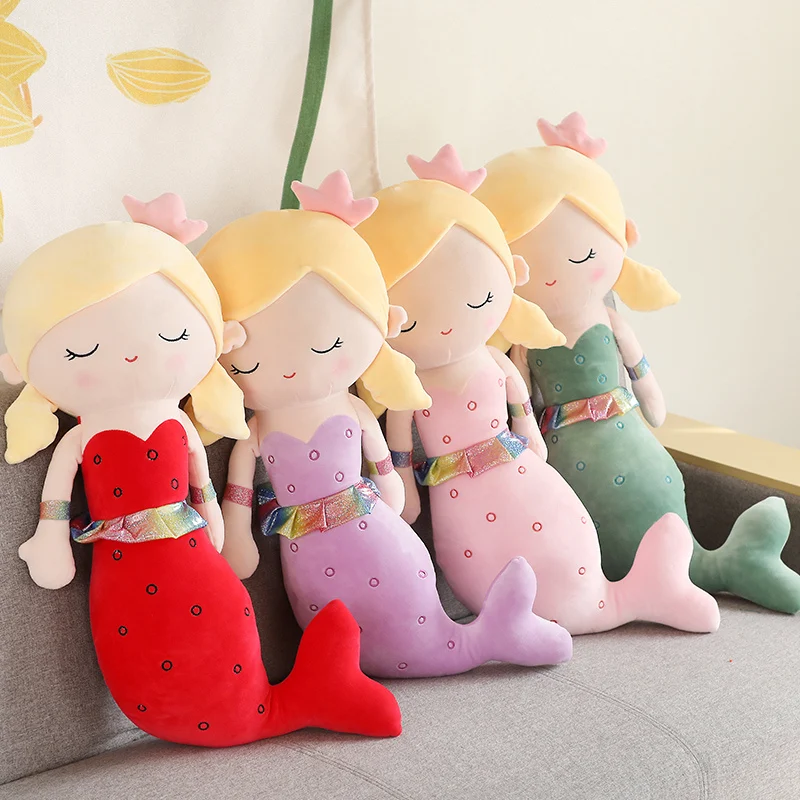 40-115CM Kawaii Mermaid Plush Toys Soft Animal Pillow Stuffed Toy Princess Dolls Children Boys and Girls Birthday Gifts Decor
40-115CM Kawaii Mermaid Plush Toys Soft Animal Pillow Stuffed Toy Princess Dolls Children Boys and Girls Birthday Gifts Decor