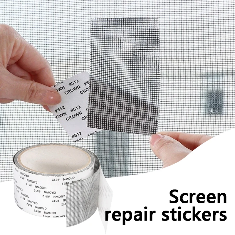 Patch Repair Broken Hole Anti-mosquito Screen Window Door Mosquito Netting Window Net Mesh Sticky Wires Patch Summer Repair Tape
Patch Repair Broken Hole Anti-mosquito Screen Window Door Mosquito Netting Window Net Mesh Sticky Wires Patch Summer Repair Tape