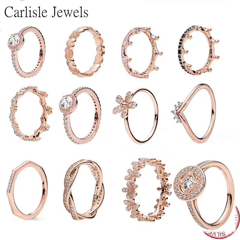 2021new Hot sale luxury Real 925 Sterling Silver Authentic pan ring For Women Rose gold Love heart DIY fashion wedding Jewelry
2021new Hot sale luxury Real 925 Sterling Silver Authentic pan ring For Women Rose gold Love heart DIY fashion wedding Jewelry