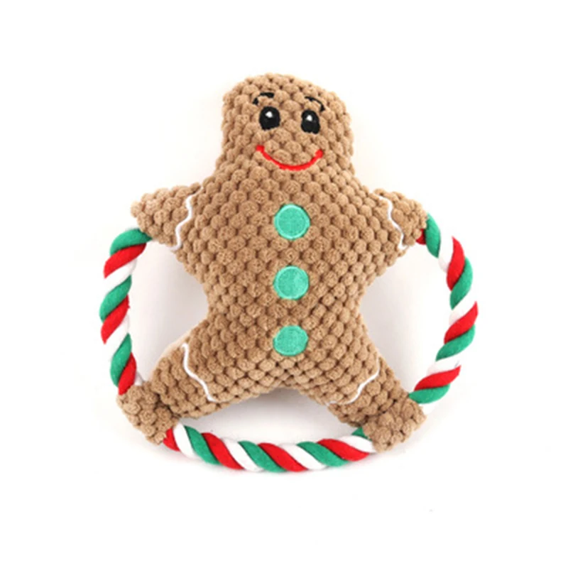 Pet Plush Toy Vocal Dog Cartoon Cotton Rope Christmas Toy Molar Bite Resistance Vent Toys Portable AUG889
Pet Plush Toy Vocal Dog Cartoon Cotton Rope Christmas Toy Molar Bite Resistance Vent Toys Portable AUG889