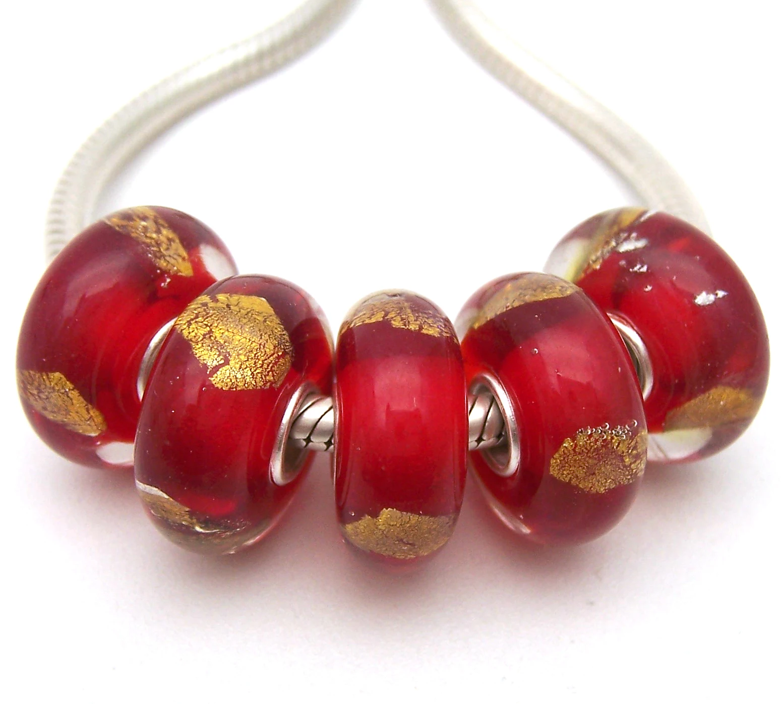JGWGT 2576 5X 100% Authenticity S925 Sterling Silver Beads Murano Glass beads Fit European Charms Bracelet diy jewelry Lampwork
JGWGT 2576 5X 100% Authenticity S925 Sterling Silver Beads Murano Glass beads Fit European Charms Bracelet diy jewelry Lampwork