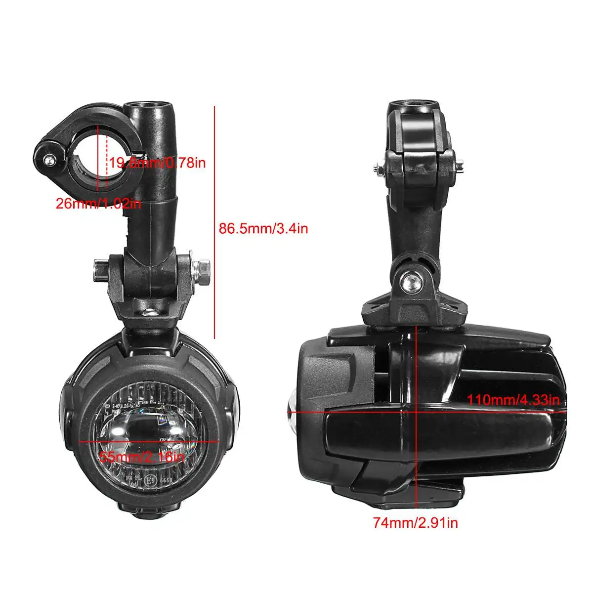 40W Motorcycle Fog Lights LED Auxiliary Fog Light Driving Lamp For BMW R1200GS/ADV K1600 R1200GS R1100GS
40W Motorcycle Fog Lights LED Auxiliary Fog Light Driving Lamp For BMW R1200GS/ADV K1600 R1200GS R1100GS