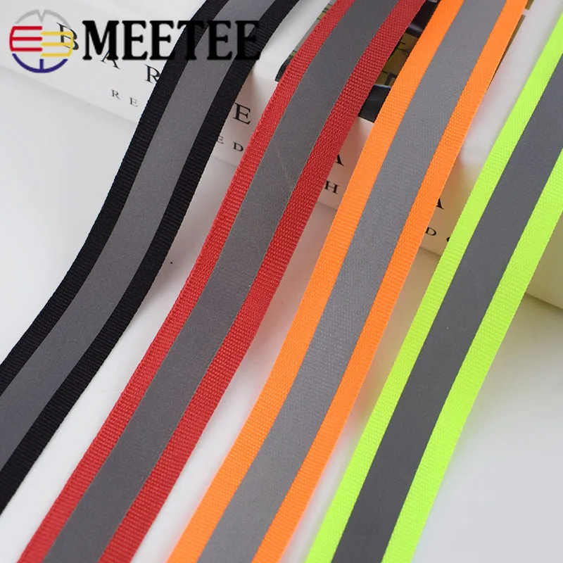 2.0*1.0cm 100meters Polyester Reflective Webbing Ribbon Weaving Piping Taps Tape Traffic Warning with Reflective Film Webbings
2.0*1.0cm 100meters Polyester Reflective Webbing Ribbon Weaving Piping Taps Tape Traffic Warning with Reflective Film Webbings