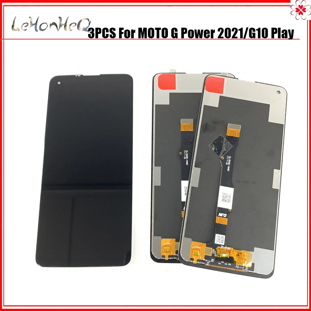 Wholesale 3 PCS 6.6" LCD For Motorola Moto G Power 2021 LCD Display Touch Screen Digitizer Assembly LCD Display for G10 Play LCD
Wholesale 3 PCS 6.6" LCD For Motorola Moto G Power 2021 LCD Display Touch Screen Digitizer Assembly LCD Display for G10 Play LCD