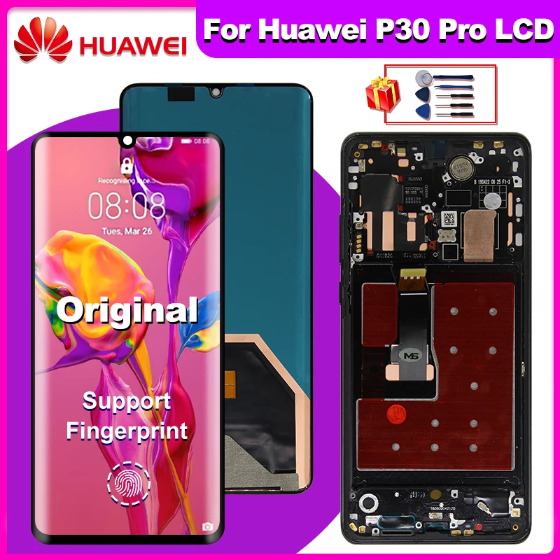 Original 6.47" For Huawei P30 Pro LCD VOG-L04 VOG-L09 VOG-L29 VOG-TL00 LCD Touch Screen Digitizer Replace P30 Pro Display
Original 6.47" For Huawei P30 Pro LCD VOG-L04 VOG-L09 VOG-L29 VOG-TL00 LCD Touch Screen Digitizer Replace P30 Pro Display
