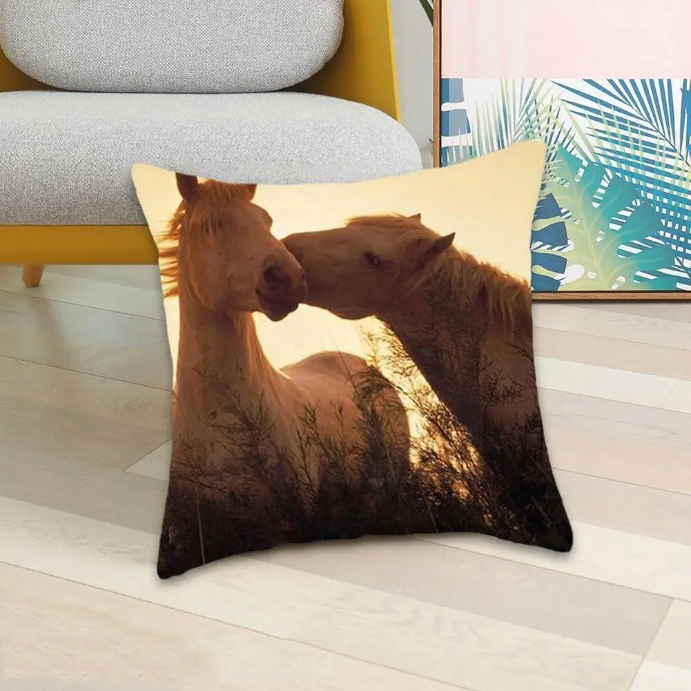 18 Inch Running Horse Print Pillowcase Sofa Car Living Gifts Room Polyester Decoration Home Cushion Cover V8O0
18 Inch Running Horse Print Pillowcase Sofa Car Living Gifts Room Polyester Decoration Home Cushion Cover V8O0