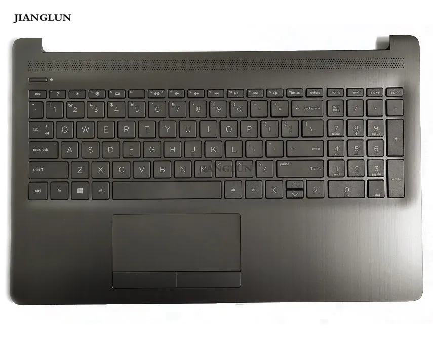 JIANGLUN Laptop Palmrest Top Case with Keyboard Touchpad For HP 15-DA 15-DB L20386-001
JIANGLUN Laptop Palmrest Top Case with Keyboard Touchpad For HP 15-DA 15-DB L20386-001