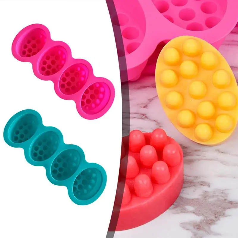 Silicone Massage Soap Mold Therapy Bar Soap Making Tools DIY Homemade Oval Spa Soaps Mould Soaps Resin Crafts
Silicone Massage Soap Mold Therapy Bar Soap Making Tools DIY Homemade Oval Spa Soaps Mould Soaps Resin Crafts
