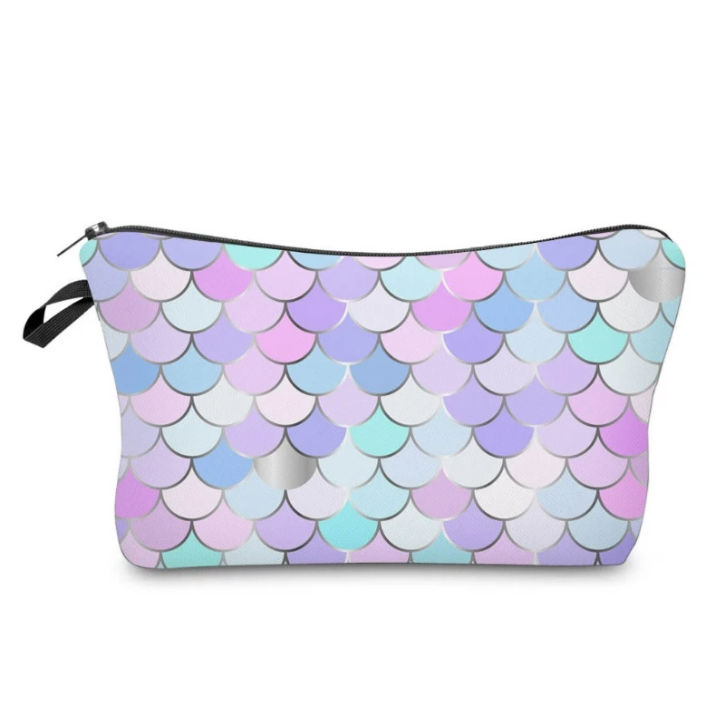 Fish Scales Printed Makeup bag Double-sided Printied Waterproof Travel Cosmetics Bag Zipper Pouch Small Toiletry Organizer Bag
Fish Scales Printed Makeup bag Double-sided Printied Waterproof Travel Cosmetics Bag Zipper Pouch Small Toiletry Organizer Bag