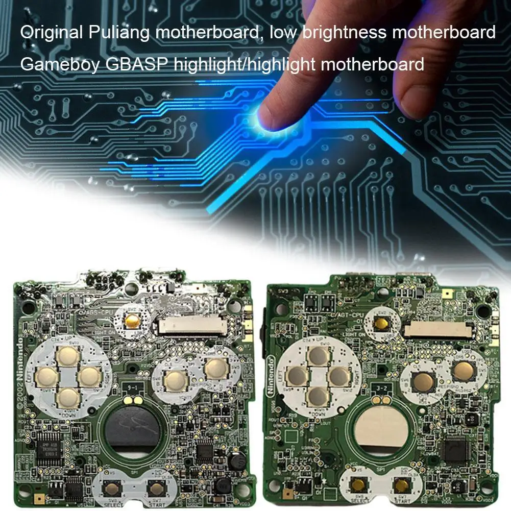 AGS-001/101 Board For Nintend SP Original Motherboard Repair Parts for Gameboy Advance SP Game Console Highlight IPS LCD
AGS-001/101 Board For Nintend SP Original Motherboard Repair Parts for Gameboy Advance SP Game Console Highlight IPS LCD