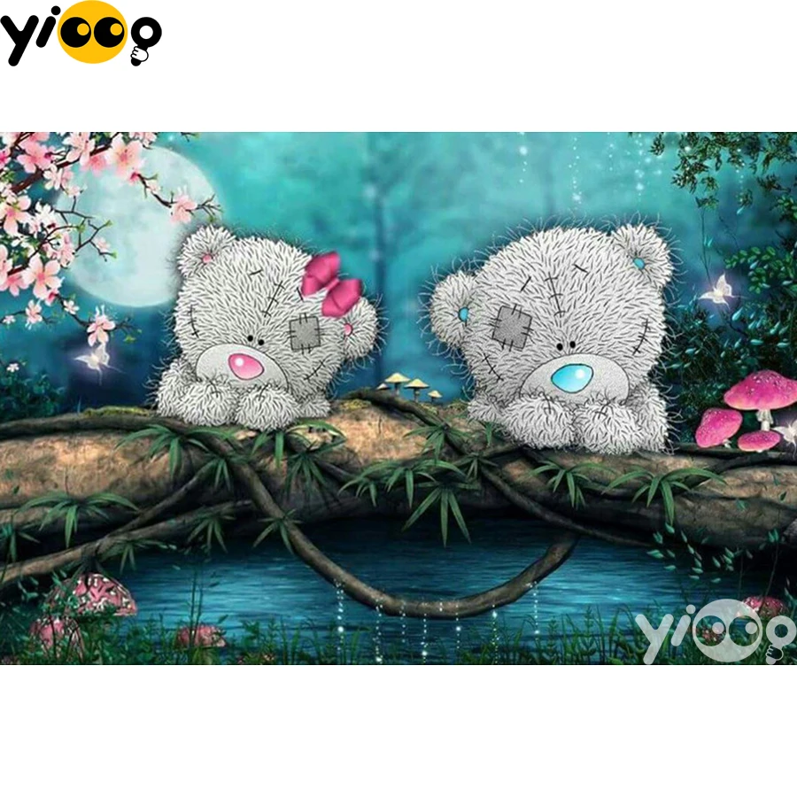 Full Square/Round Drill Diamond Painting Cross Stitch Embroidery Cartoon Bear Family Rhinestone Mosaic Home Decor Gift BX2301
Full Square/Round Drill Diamond Painting Cross Stitch Embroidery Cartoon Bear Family Rhinestone Mosaic Home Decor Gift BX2301