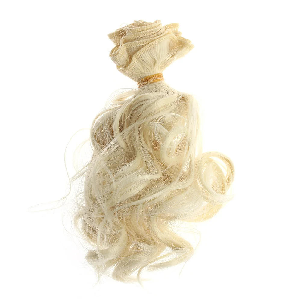 15*100cm Doll Curly Wigs Fashion Mini Tresses High-Temperature 1/6 1/4 1/3 Screw Periwig Curly Hair Doll Accessories Kids Gifts
15*100cm Doll Curly Wigs Fashion Mini Tresses High-Temperature 1/6 1/4 1/3 Screw Periwig Curly Hair Doll Accessories Kids Gifts