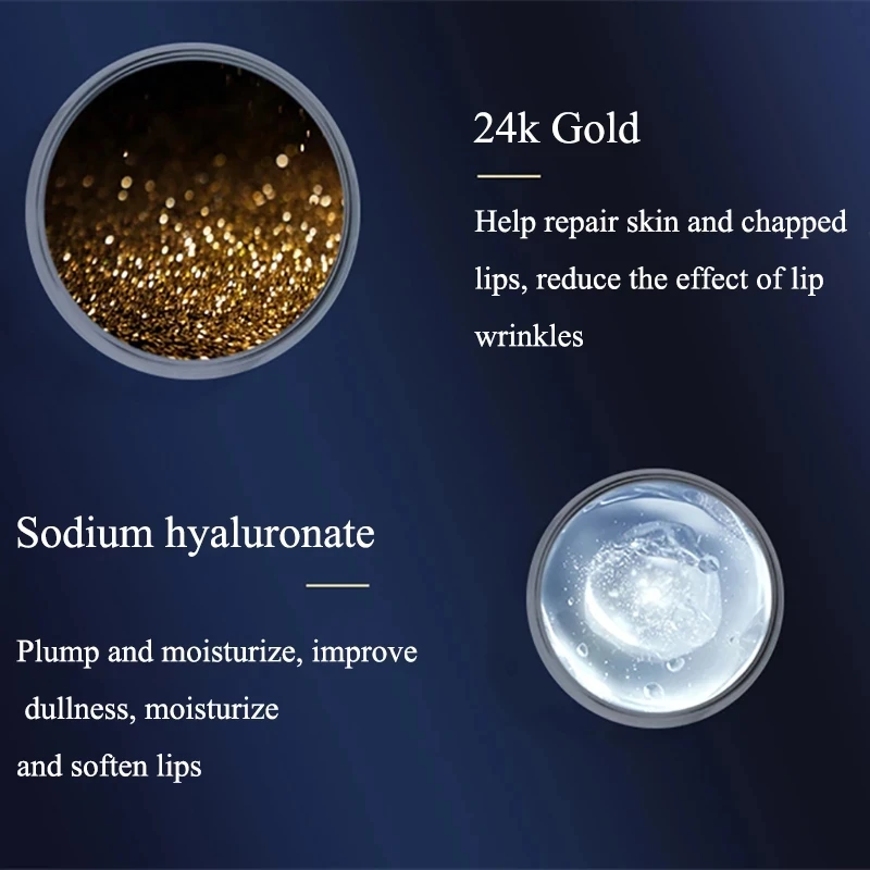 Lip Balm Color Changing Moisturizing 24K Gold Foil Lip Gloss Natural Long Lasting Lip Stick Lip Glaze Lip Makeup Lip Care Oil
Lip Balm Color Changing Moisturizing 24K Gold Foil Lip Gloss Natural Long Lasting Lip Stick Lip Glaze Lip Makeup Lip Care Oil