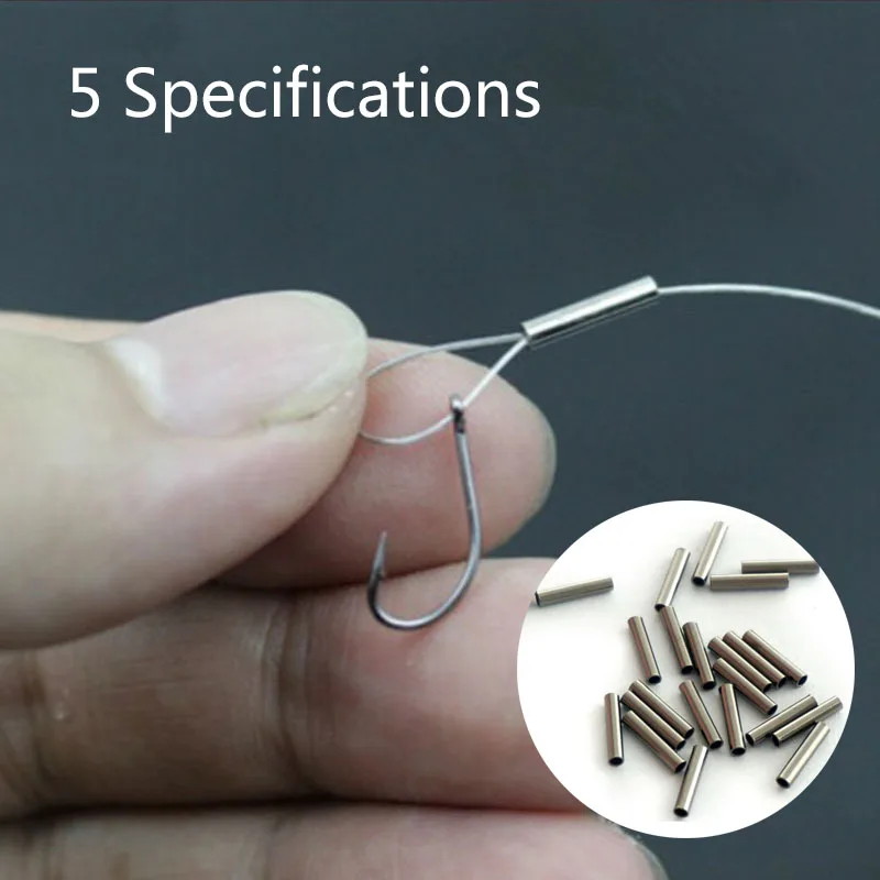 Lines crimp Stainless Steel Fishing Aluminum Copper Metal 100pcs practical Durable Replaces Latest New
Lines crimp Stainless Steel Fishing Aluminum Copper Metal 100pcs practical Durable Replaces Latest New