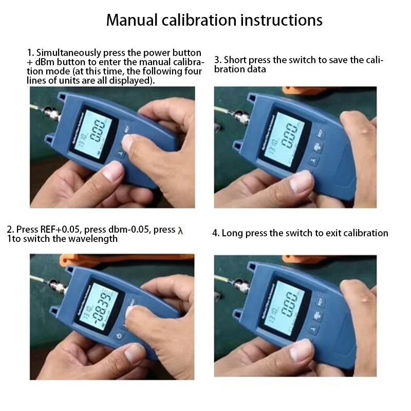 High Precision Mini TL-520 Universal Interface Optical Power Meter Fiber Optic Attenuation Tester -70 to 10DBm
High Precision Mini TL-520 Universal Interface Optical Power Meter Fiber Optic Attenuation Tester -70 to 10DBm