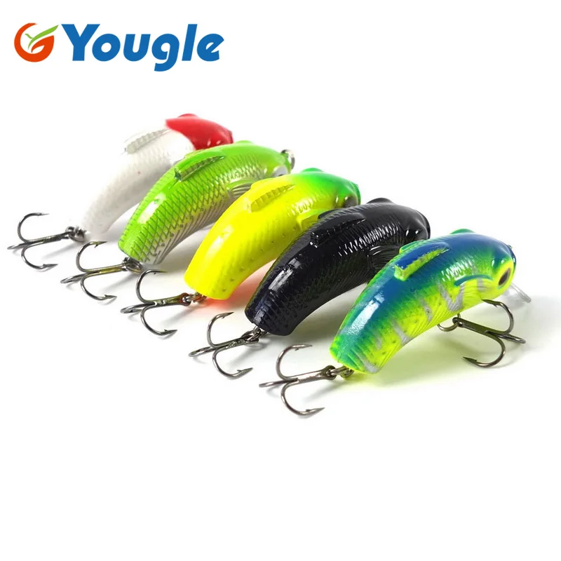 YOUGLE 5PCS/Lot 5cm/7.5g Mnnow attractive Fishing Lure Hard Bait Crankbait With Treble Hook
YOUGLE 5PCS/Lot 5cm/7.5g Mnnow attractive Fishing Lure Hard Bait Crankbait With Treble Hook