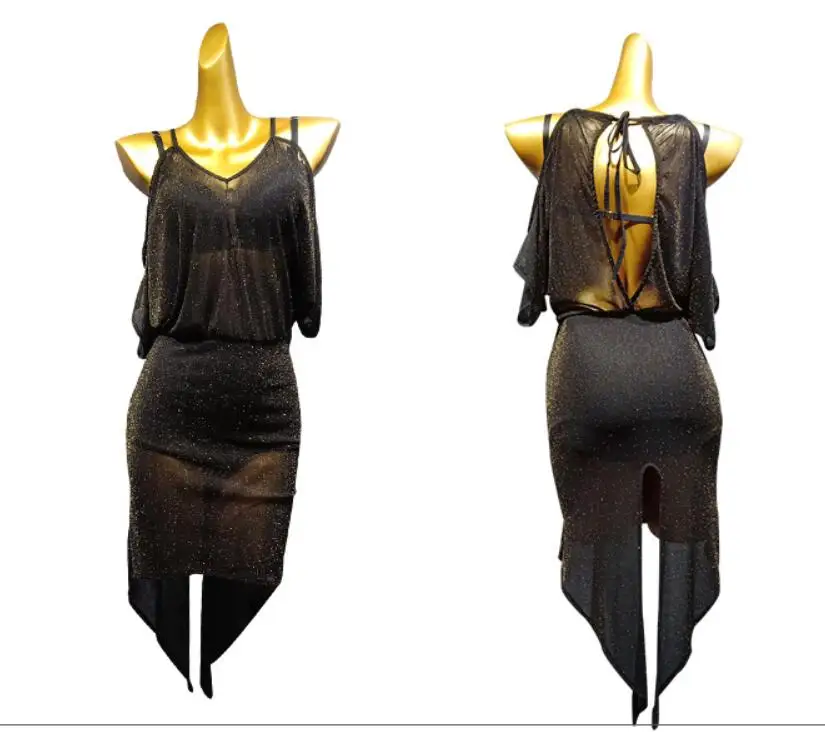 Women Lady Latin Dance Dresses Costume latin dress Samba black plus size latin dress W15B
Women Lady Latin Dance Dresses Costume latin dress Samba black plus size latin dress W15B