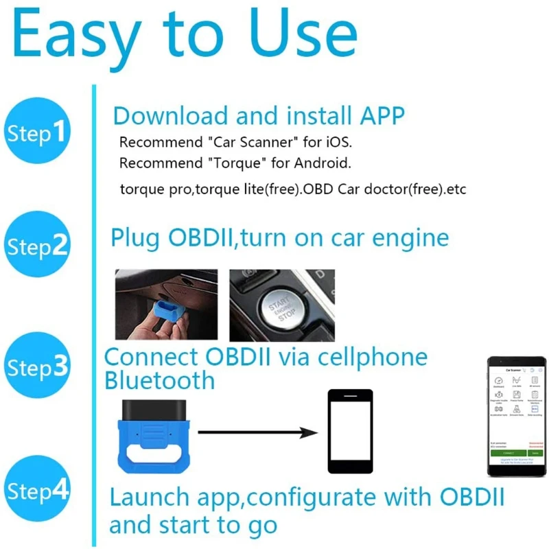 ELM 327 Bluetooth-compatible 5.0 Car Code Reader Diagnostic Repair Tool OBD 2 V2.2 V018 Scanner Auto Testing PIC18F25K80
ELM 327 Bluetooth-compatible 5.0 Car Code Reader Diagnostic Repair Tool OBD 2 V2.2 V018 Scanner Auto Testing PIC18F25K80