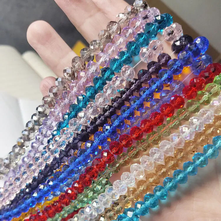 4/6/8mm crystal beads beaded accessories loose beads to diy handmade bracelet female jewelry flat beads AB color
4/6/8mm crystal beads beaded accessories loose beads to diy handmade bracelet female jewelry flat beads AB color