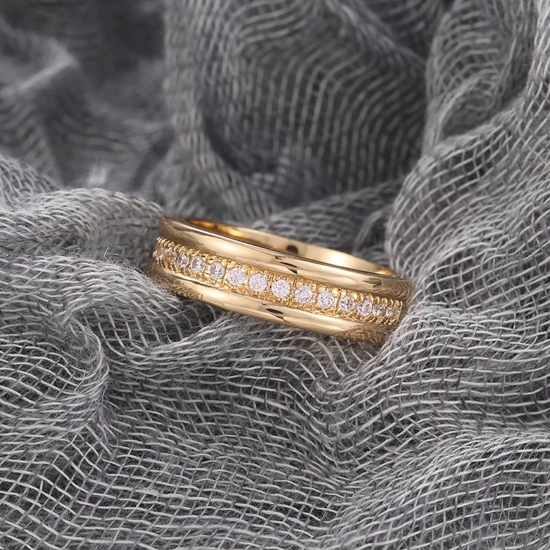 European and American style simple Men's Women's rings jewelry copper plated fashionable ring female 2020 new Jewelry for women
European and American style simple Men's Women's rings jewelry copper plated fashionable ring female 2020 new Jewelry for women