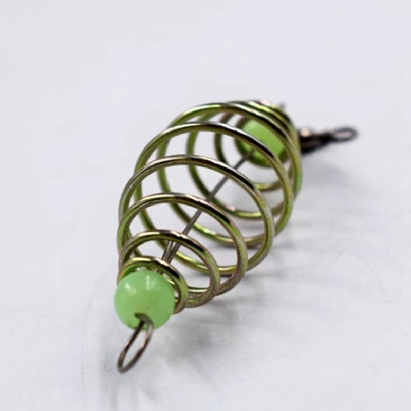 100Pcs Fishing Trap Mesh Luminous Bead Metal Spring Netting with Bait Feeder Fishing Traps Nets Fishnet Tackle Meshes
100Pcs Fishing Trap Mesh Luminous Bead Metal Spring Netting with Bait Feeder Fishing Traps Nets Fishnet Tackle Meshes