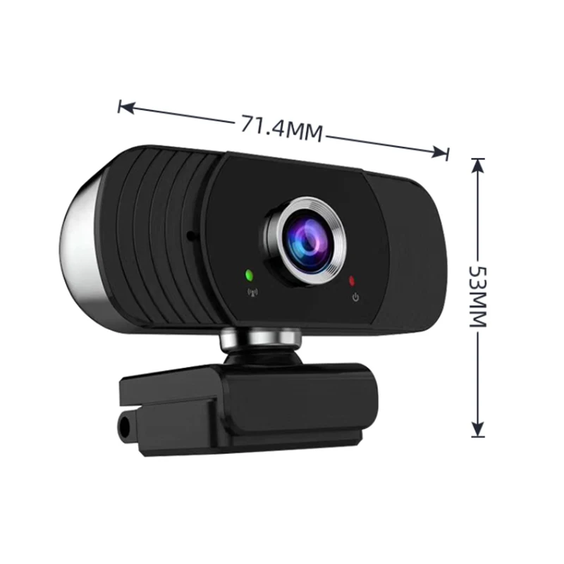 1080P Fixed Focus HD Webcam Built-in Microphone High-end Video Call Camera Computer Peripherals Web Live Camera For PC Laptop
1080P Fixed Focus HD Webcam Built-in Microphone High-end Video Call Camera Computer Peripherals Web Live Camera For PC Laptop