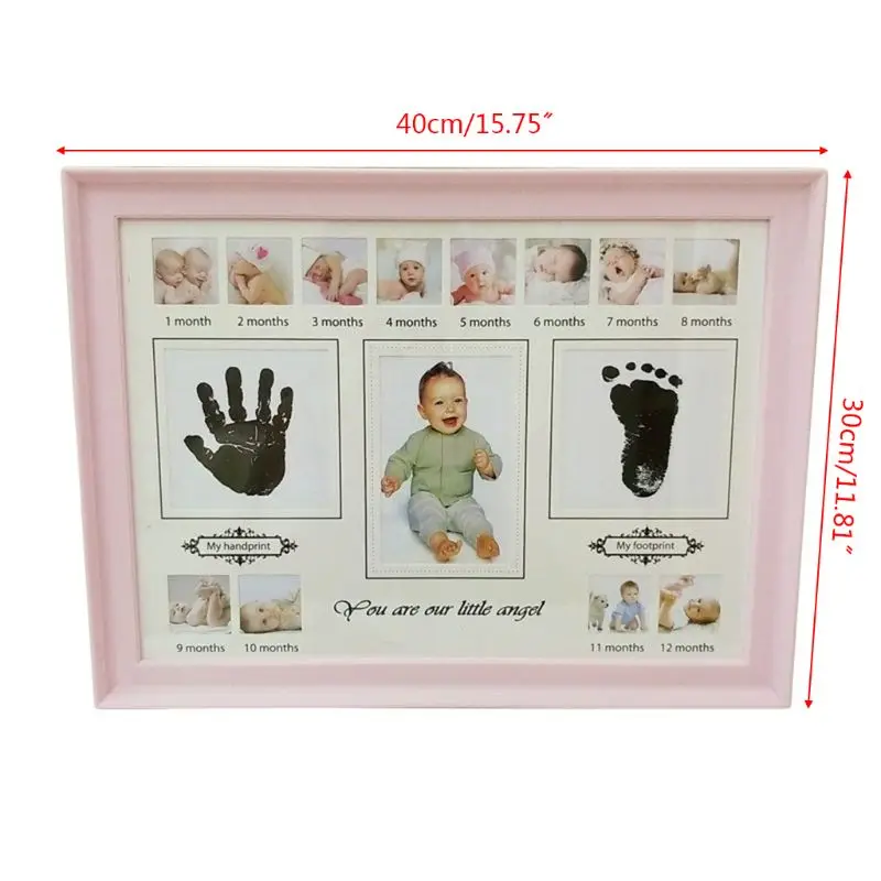 Baby Handprint Footprint Photo Frame with Stamp Ink Newborn Decor Gift Kids Imprint Hand Inkpad Souvenirs
Baby Handprint Footprint Photo Frame with Stamp Ink Newborn Decor Gift Kids Imprint Hand Inkpad Souvenirs