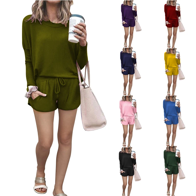 Two Piece Set Women 2021 Spring Fashion Jogging Casual Long Sleeve Shorts Gym Sets Bedroom Juicy Coutoure Tracksuit Conjunto
Two Piece Set Women 2021 Spring Fashion Jogging Casual Long Sleeve Shorts Gym Sets Bedroom Juicy Coutoure Tracksuit Conjunto