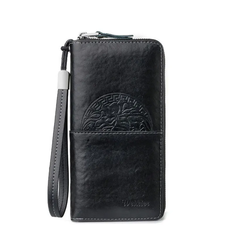 2021 Men's Clutch Bags Anti Theft Long Wallet with Hand Strap Retro Male Coin Pockets Money Clip Phone Pouch Card Holder Purse
2021 Men's Clutch Bags Anti Theft Long Wallet with Hand Strap Retro Male Coin Pockets Money Clip Phone Pouch Card Holder Purse