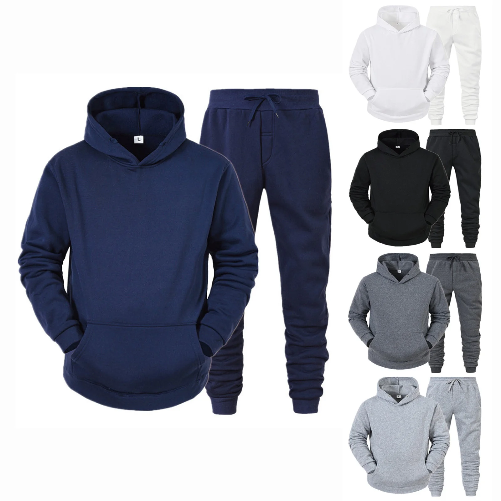 Men's Sports Suit Solid Autumn Sweatshirt Pants Sets Running Casual Jogger Tracksuit Men Sweatshirt Sports
Men's Sports Suit Solid Autumn Sweatshirt Pants Sets Running Casual Jogger Tracksuit Men Sweatshirt Sports