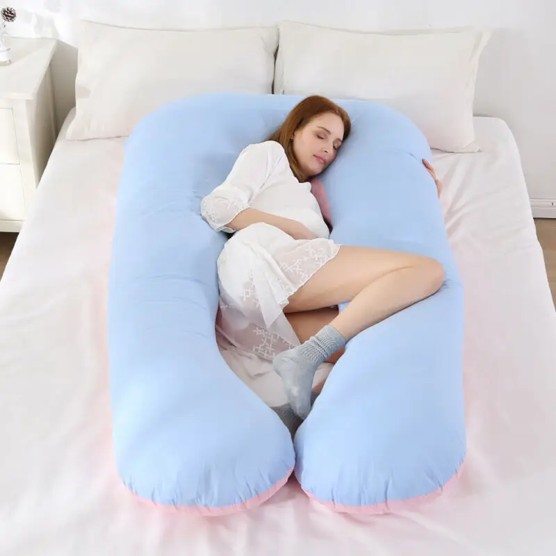 New Sleeping Support Pillow For Pregnant Women Body Cotton Pillowcase U Shape Maternity Pillows Pregnancy Side Sleepers Bedding
New Sleeping Support Pillow For Pregnant Women Body Cotton Pillowcase U Shape Maternity Pillows Pregnancy Side Sleepers Bedding