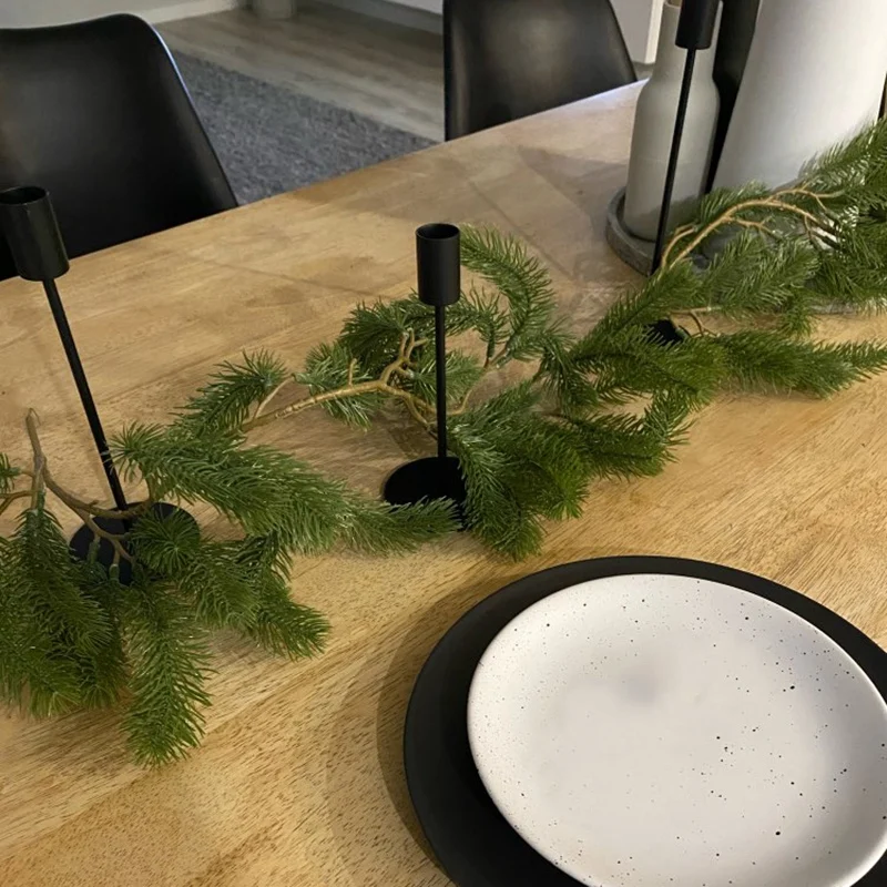 1.8M Artificial Green Christmas Garland Wreath Xmas Home Party Christmas Decoration Rattan Hanging Ornament for Kids 
1.8M Artificial Green Christmas Garland Wreath Xmas Home Party Christmas Decoration Rattan Hanging Ornament for Kids