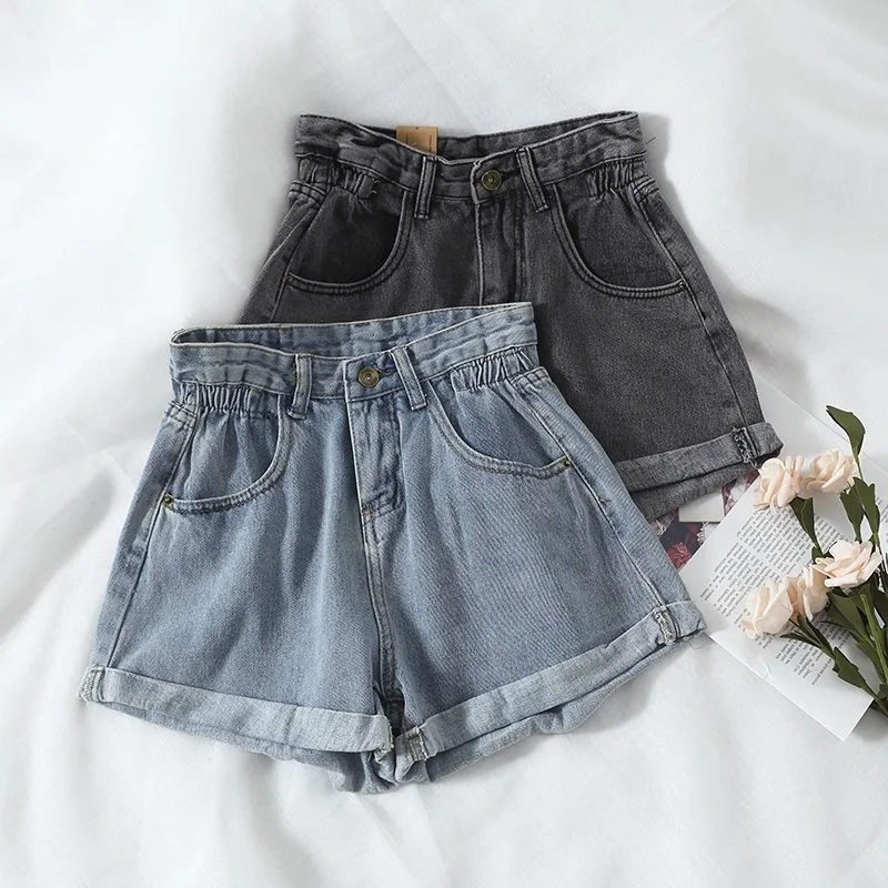2021 high waist slimming summer new style shorts women fashion elastic waist wide-leg short jeans slimming summer new style
2021 high waist slimming summer new style shorts women fashion elastic waist wide-leg short jeans slimming summer new style