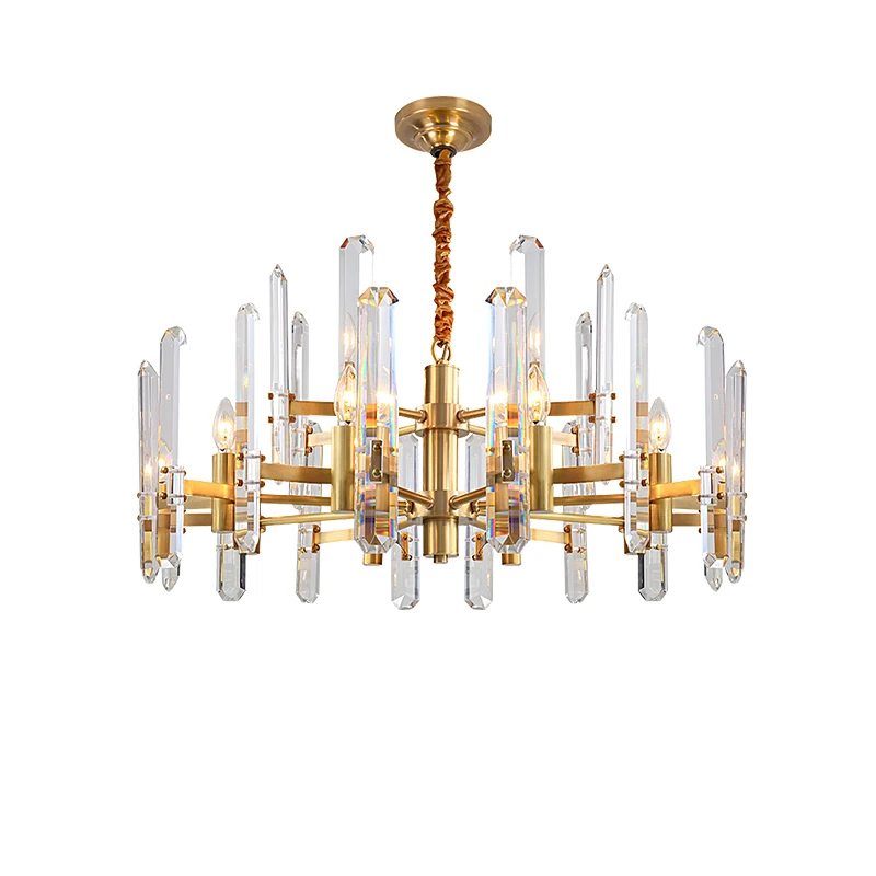 LED Chandelier Tube Crystal Gold Stand Living room Indoor Lighting Fixtures loft lamp home decoration Modern Chandeliers cristal
LED Chandelier Tube Crystal Gold Stand Living room Indoor Lighting Fixtures loft lamp home decoration Modern Chandeliers cristal