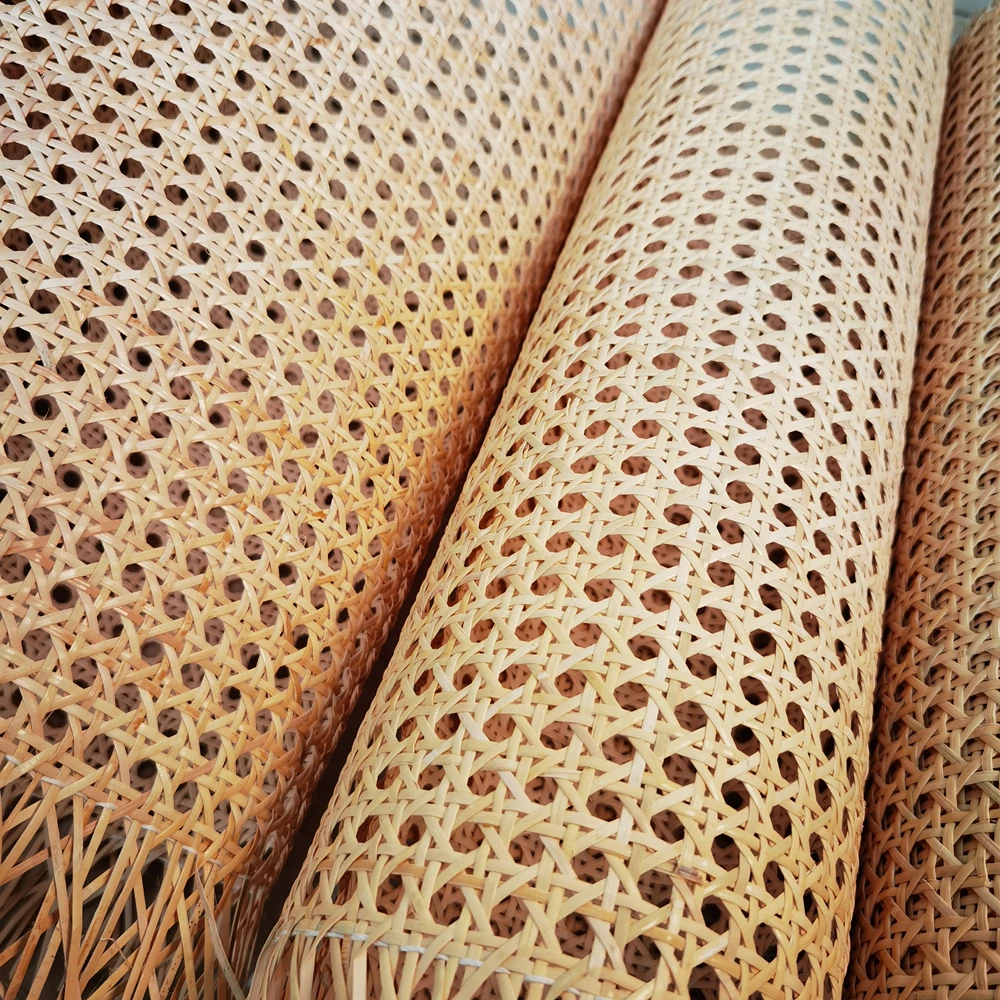 90cm x 1meter Natural Rattan Webbing Real Cane Roll for Chair Table Furniture Material 
90cm x 1meter Natural Rattan Webbing Real Cane Roll for Chair Table Furniture Material