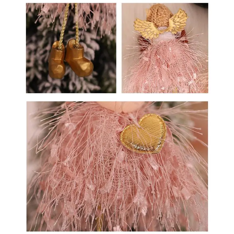 3pcs Cute Angel Doll Toy Hanging Christmas Tree Ornament New Year Decorations
3pcs Cute Angel Doll Toy Hanging Christmas Tree Ornament New Year Decorations