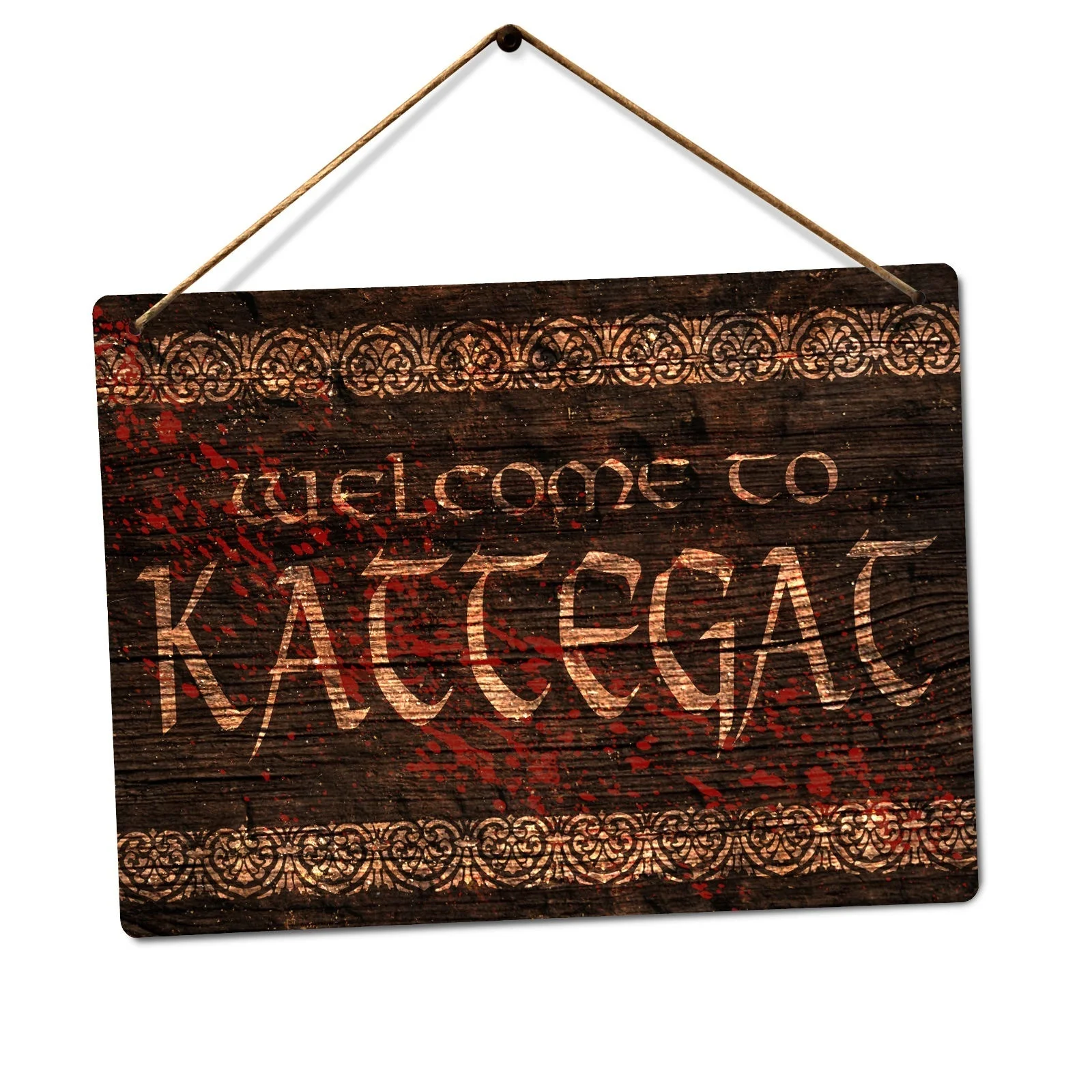 Добро пожаловать в Kattegat-металлический настенный знак табличка искусство-Викинг норвежский средневековый Ragnor (посетите наш магазин, больше ...
Добро пожаловать в Kattegat-металлический настенный знак табличка искусство-Викинг норвежский средневековый Ragnor (посетите наш магазин, больше ...