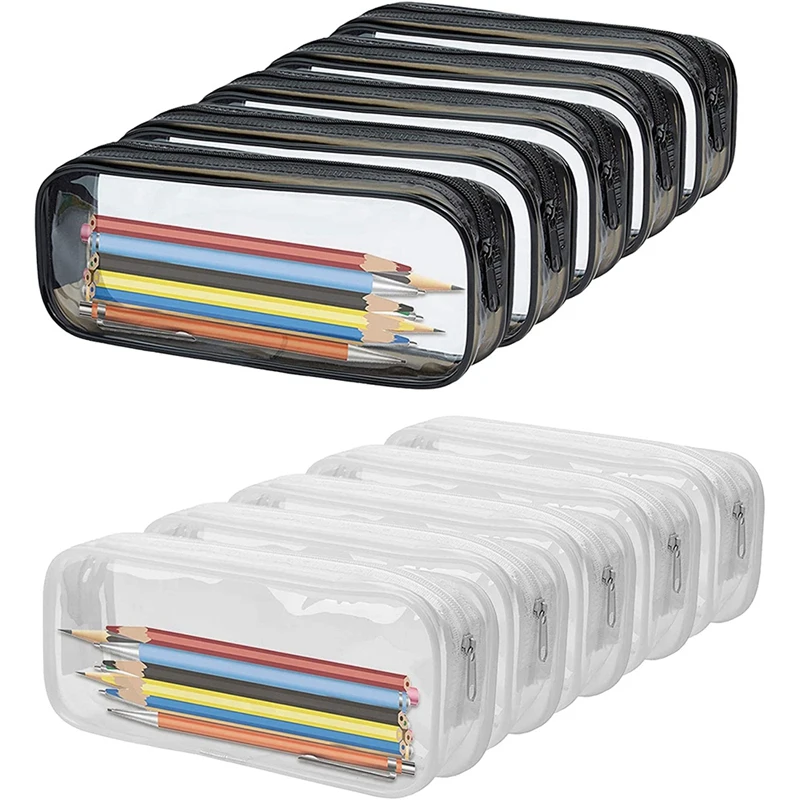10 Pack Pencil Case with Zipper, Big Capacity Pencil Bag Makeup Pouch Travel Toiletry Bag for School Office
10 Pack Pencil Case with Zipper, Big Capacity Pencil Bag Makeup Pouch Travel Toiletry Bag for School Office