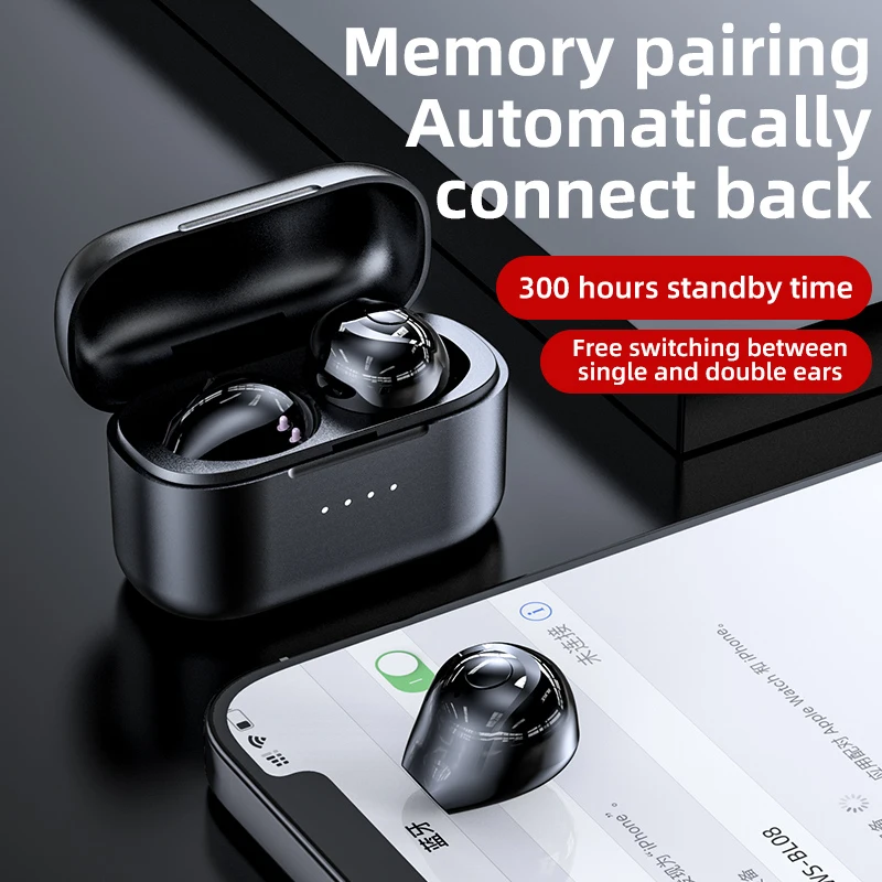 TWS-BL08A Bluetooth-гарнитура, Спортивная Беспроводная мини-гарнитура для бизнеса, невидимая бинауральная интеллектуальная шумоподавление и длите...
TWS-BL08A Bluetooth-гарнитура, Спортивная Беспроводная мини-гарнитура для бизнеса, невидимая бинауральная интеллектуальная шумоподавление и длите...