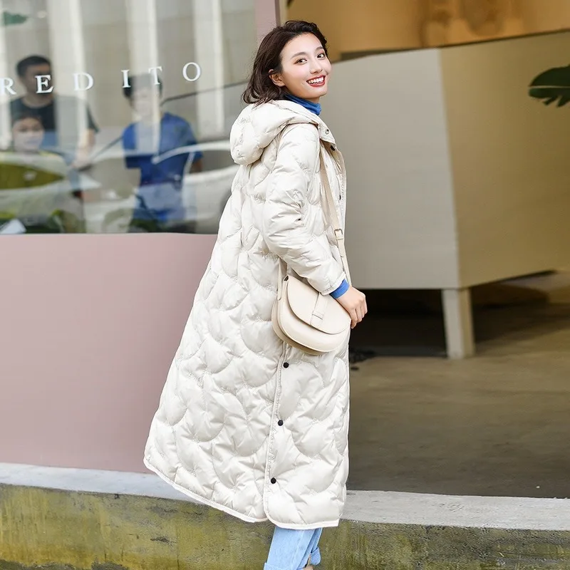 JCHB 2021 Long Women's Winter Down Jacket 90% White Duck Down Jackets Korean Coat Female Hooded Parkas Woman Abrigo Mujer Pph27
JCHB 2021 Long Women's Winter Down Jacket 90% White Duck Down Jackets Korean Coat Female Hooded Parkas Woman Abrigo Mujer Pph27